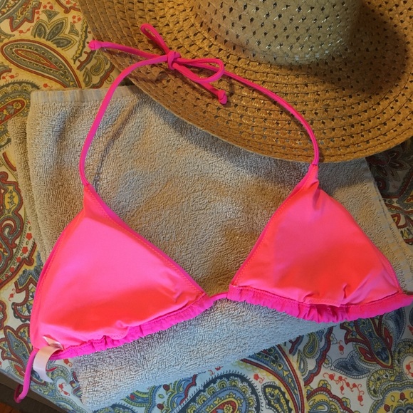VS PINK String Bikini Top - Picture 2 of 8